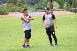 Coordenador Ténico Rogério Cimini e Treinador Rodrigo Casagrande